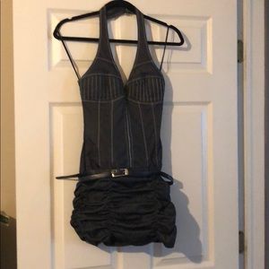 Blue Jean Mini Dress